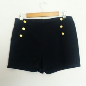 NICKI MINAJ Sailor High Waist Denim Jean Shorts